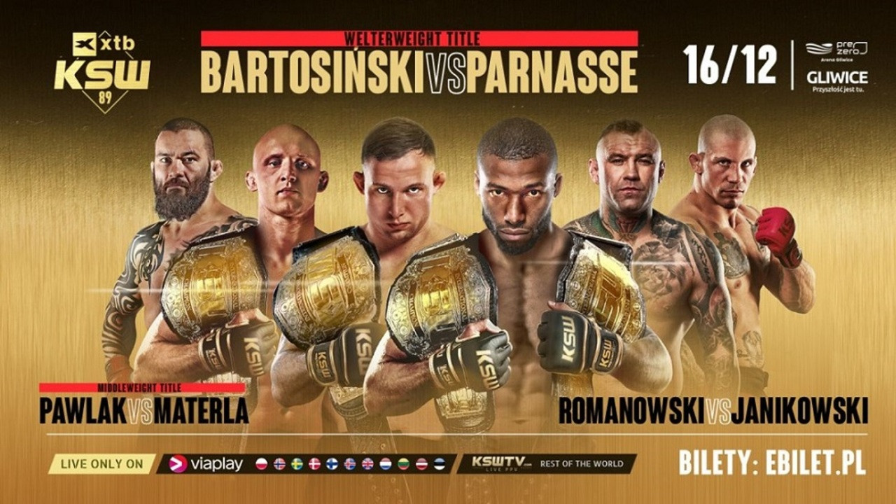 Backdrop for KSW 89: Bartosinski vs. Parnasse