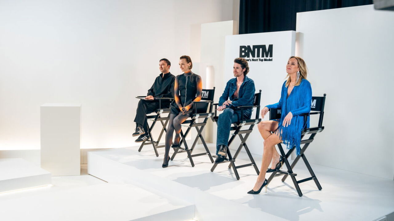 Backdrop for Belgium's Next Top Model