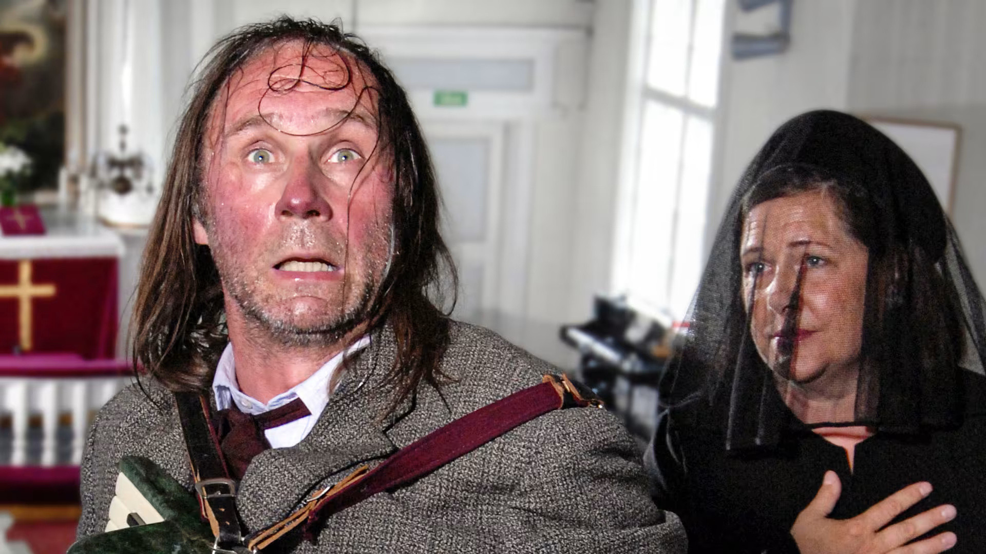 Backdrop for Turvetta ja timantteja