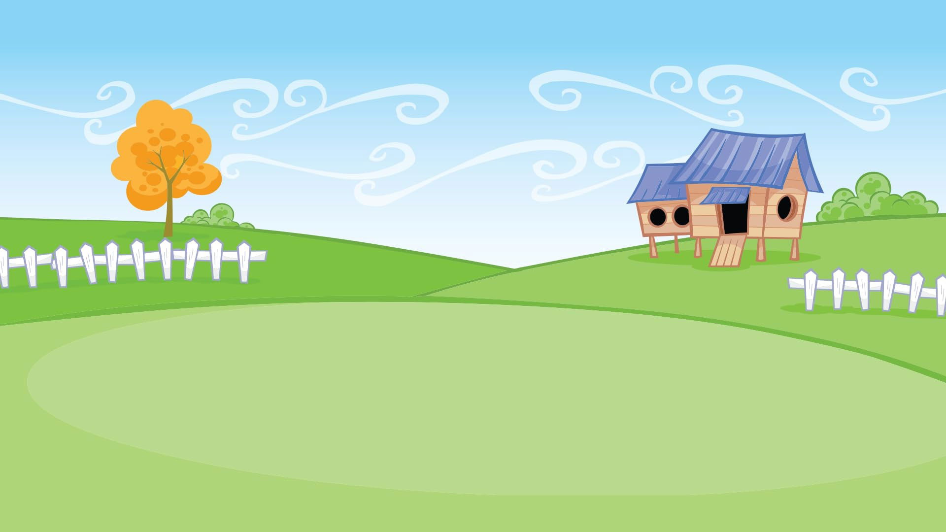 Backdrop for Lottie Dottie Chicken