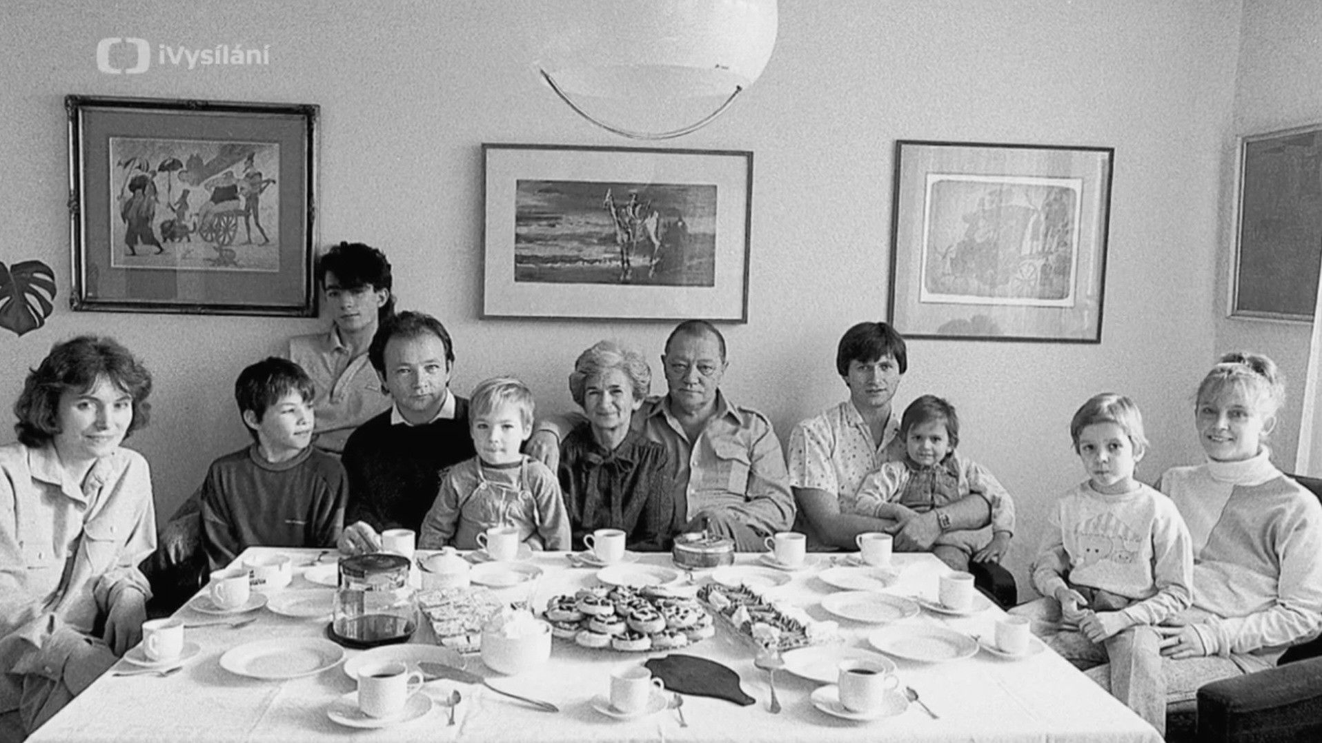 Backdrop for Me, brother and the name Hrušínský