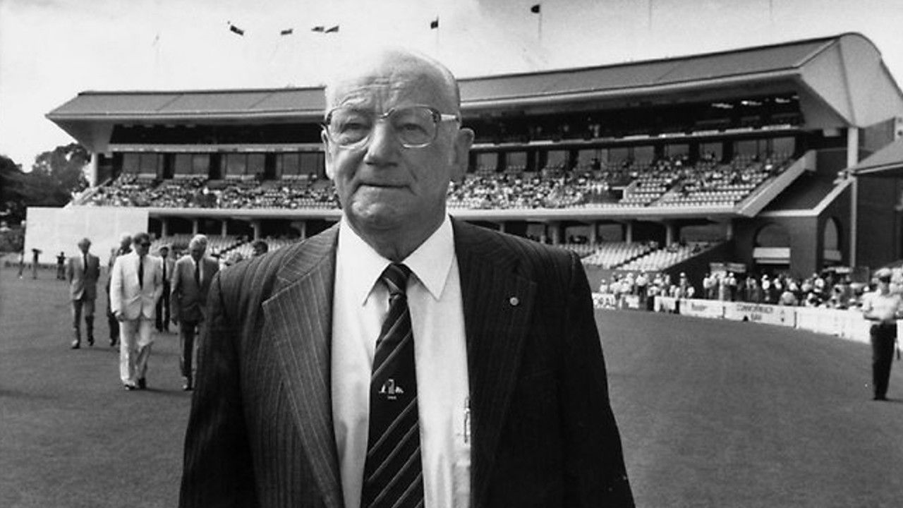 Backdrop for Bradman