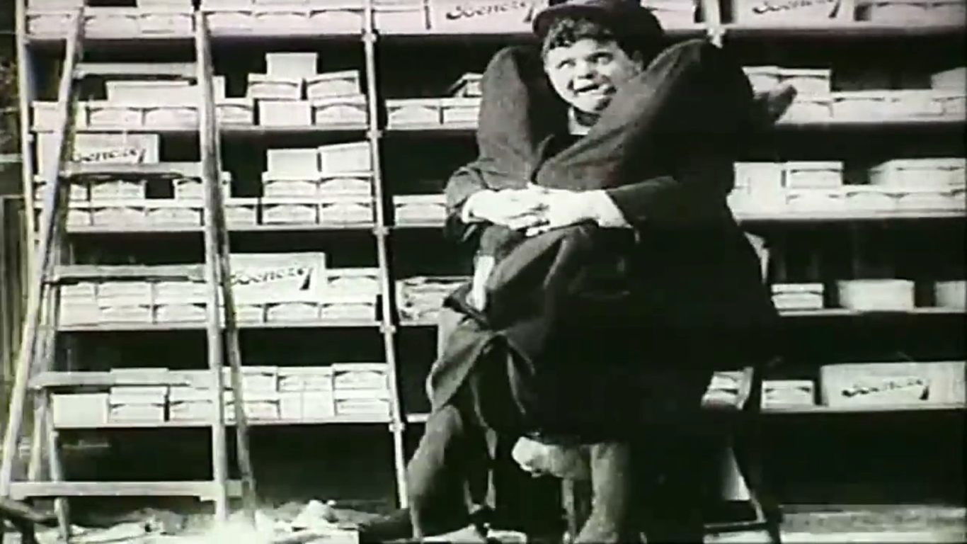 Backdrop for Puffy Buys Shoes