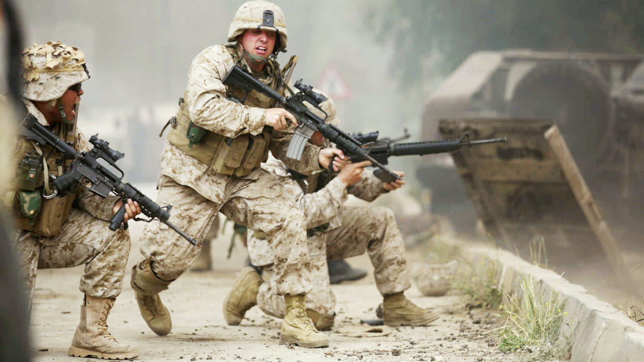 Backdrop for Battle for Haditha