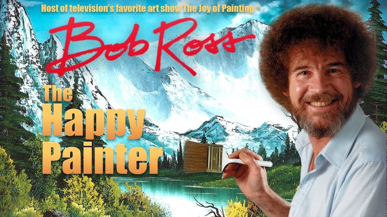 Backdrop for Bob Ross: The Happy Painter