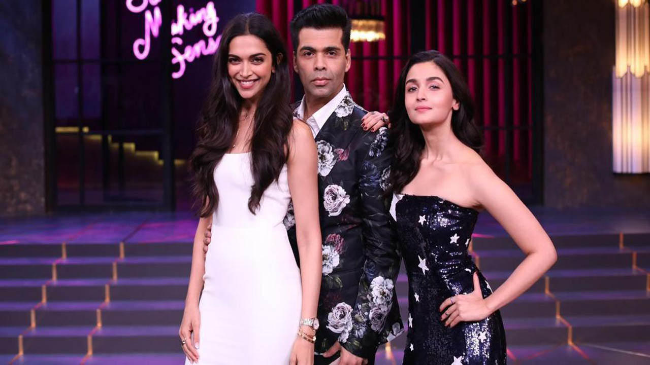 Backdrop for Koffee with Karan