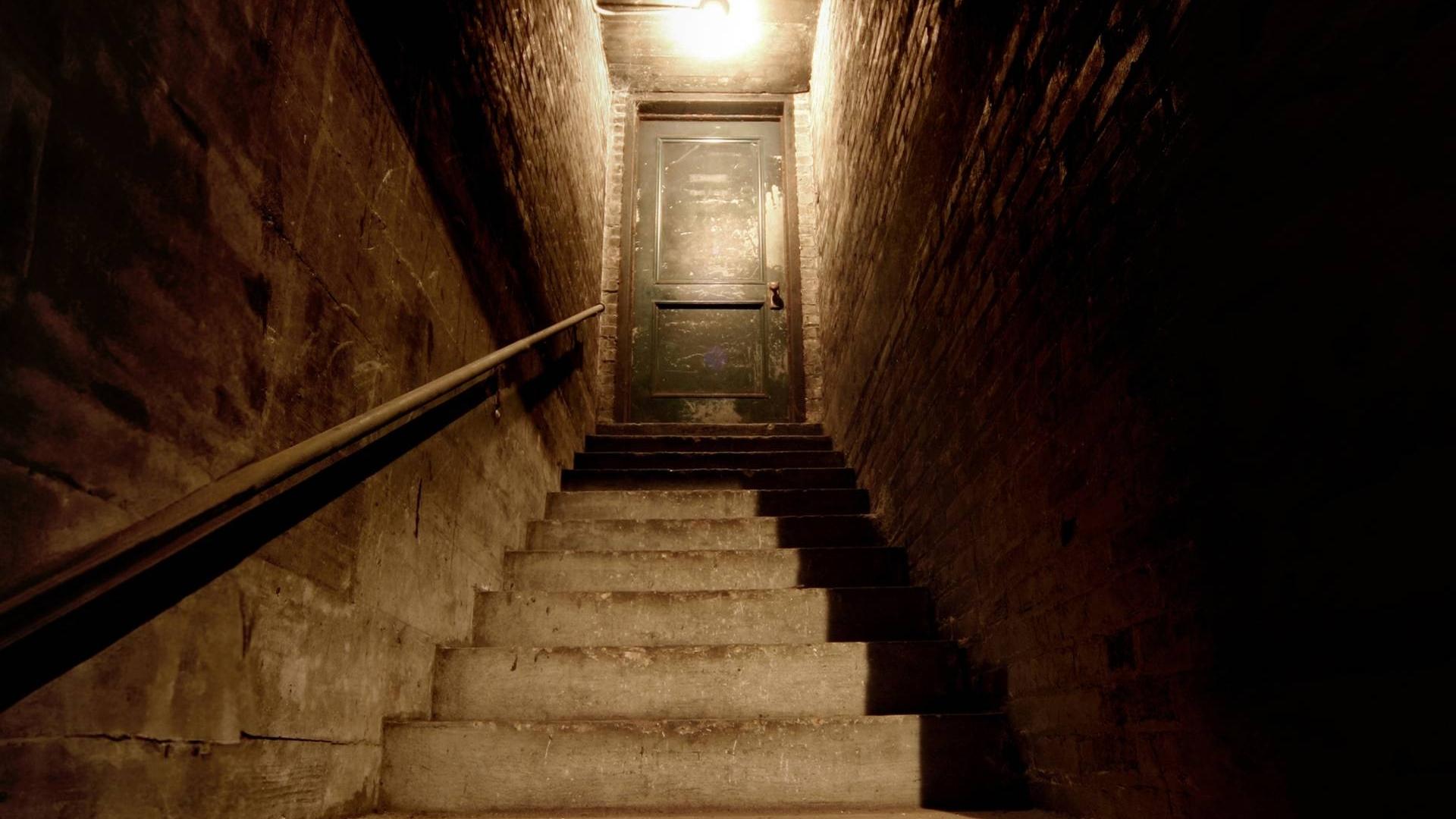 Backdrop for A Body in the Basement