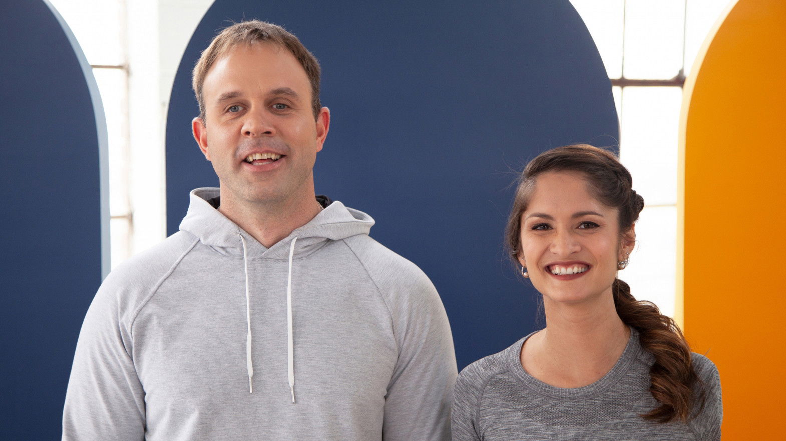 Backdrop for 3-2-1... On bouge!