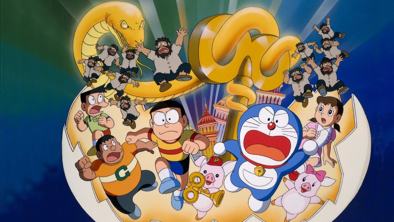 Backdrop for Doraemon: Nobita and the Spiral City