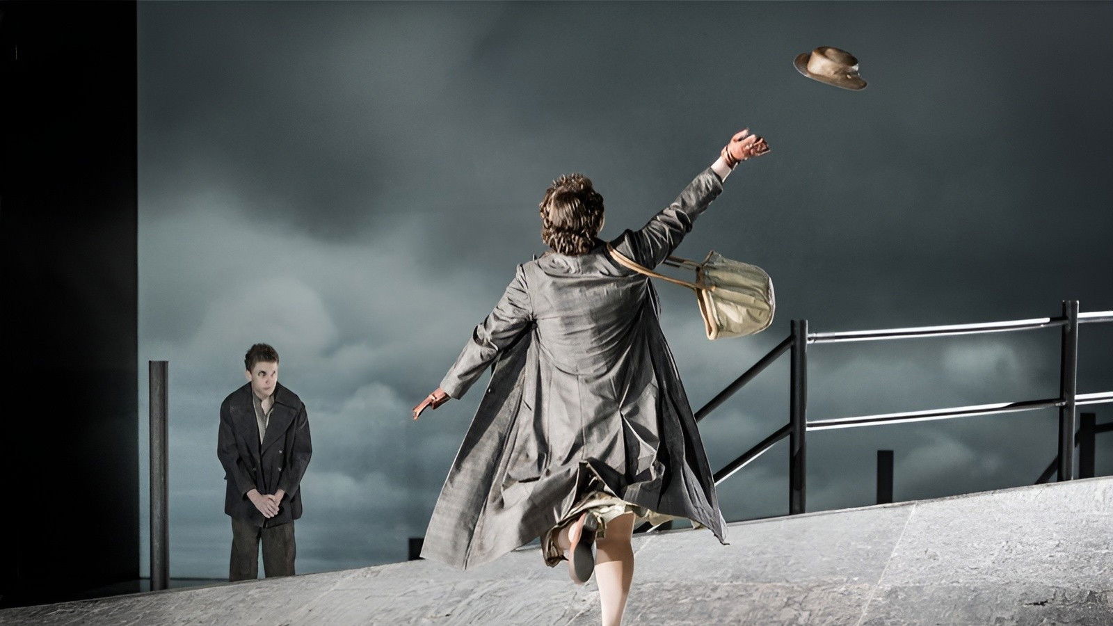 Backdrop for English National Opera: Peter Grimes