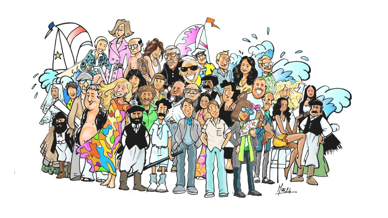 Backdrop for Porto Rotondo. The Invented Village