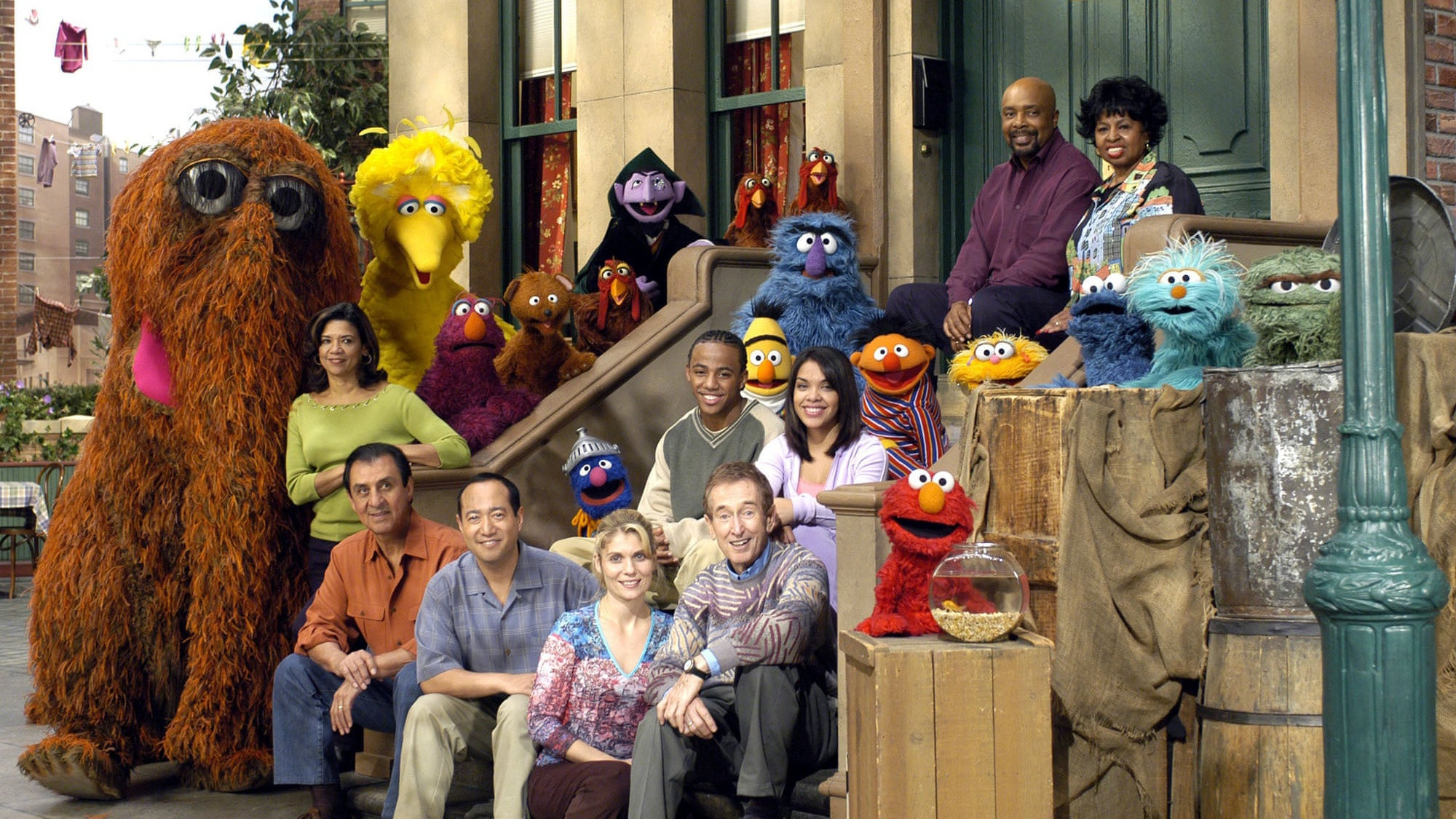 Backdrop for Sesame Street: Elmo's World: The Street We Live On!