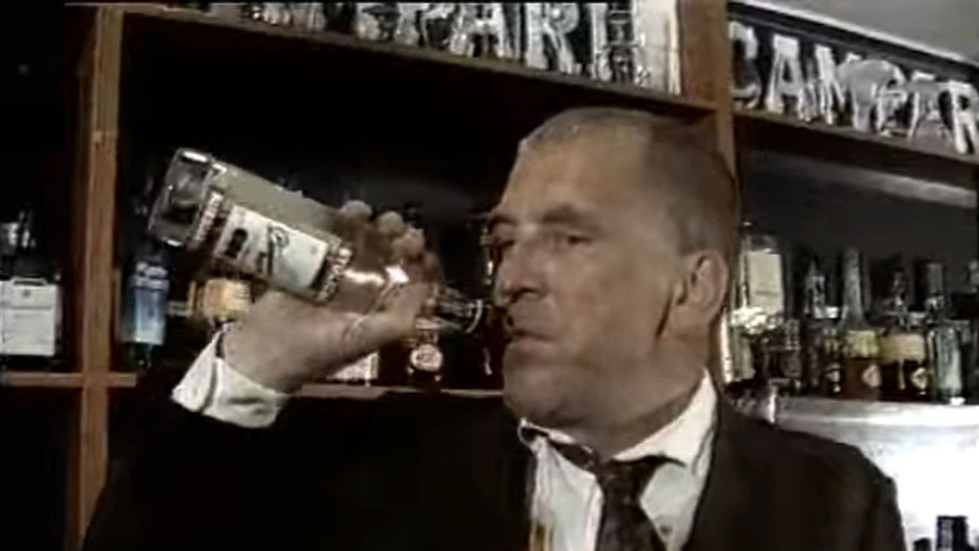 Backdrop for Five Bottles of Vodka