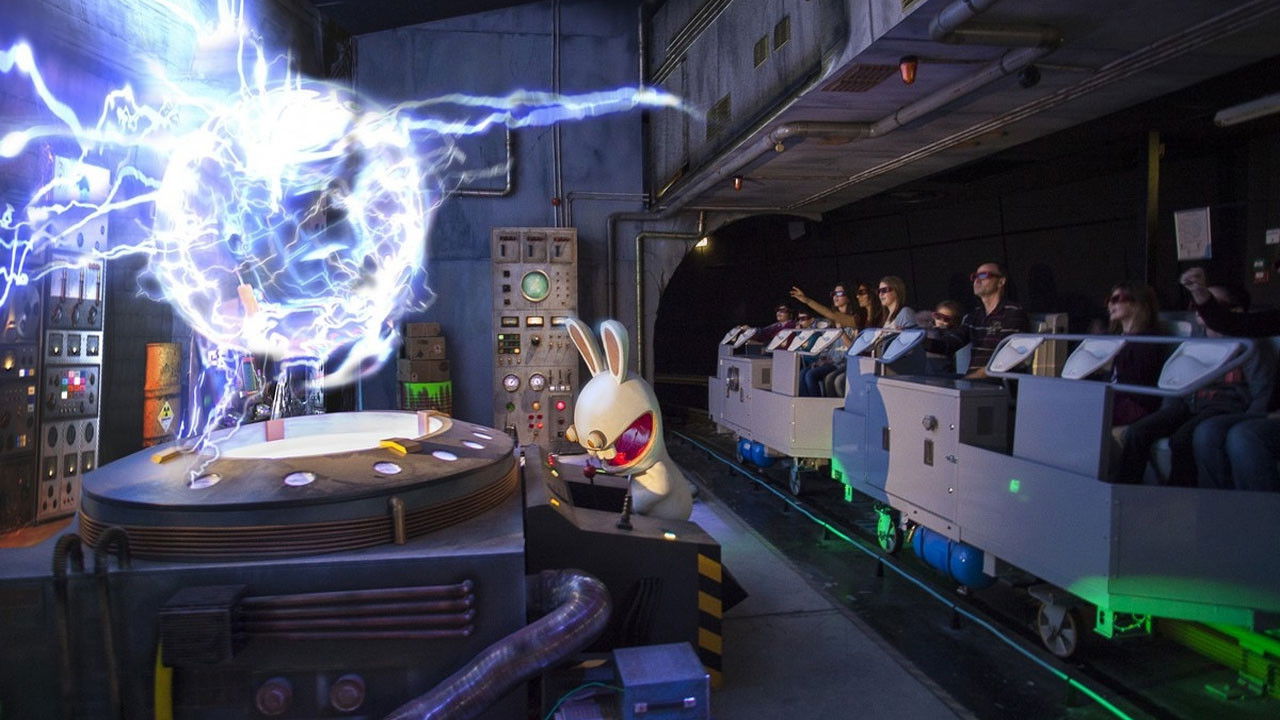 Backdrop for Rabbids Time Machine