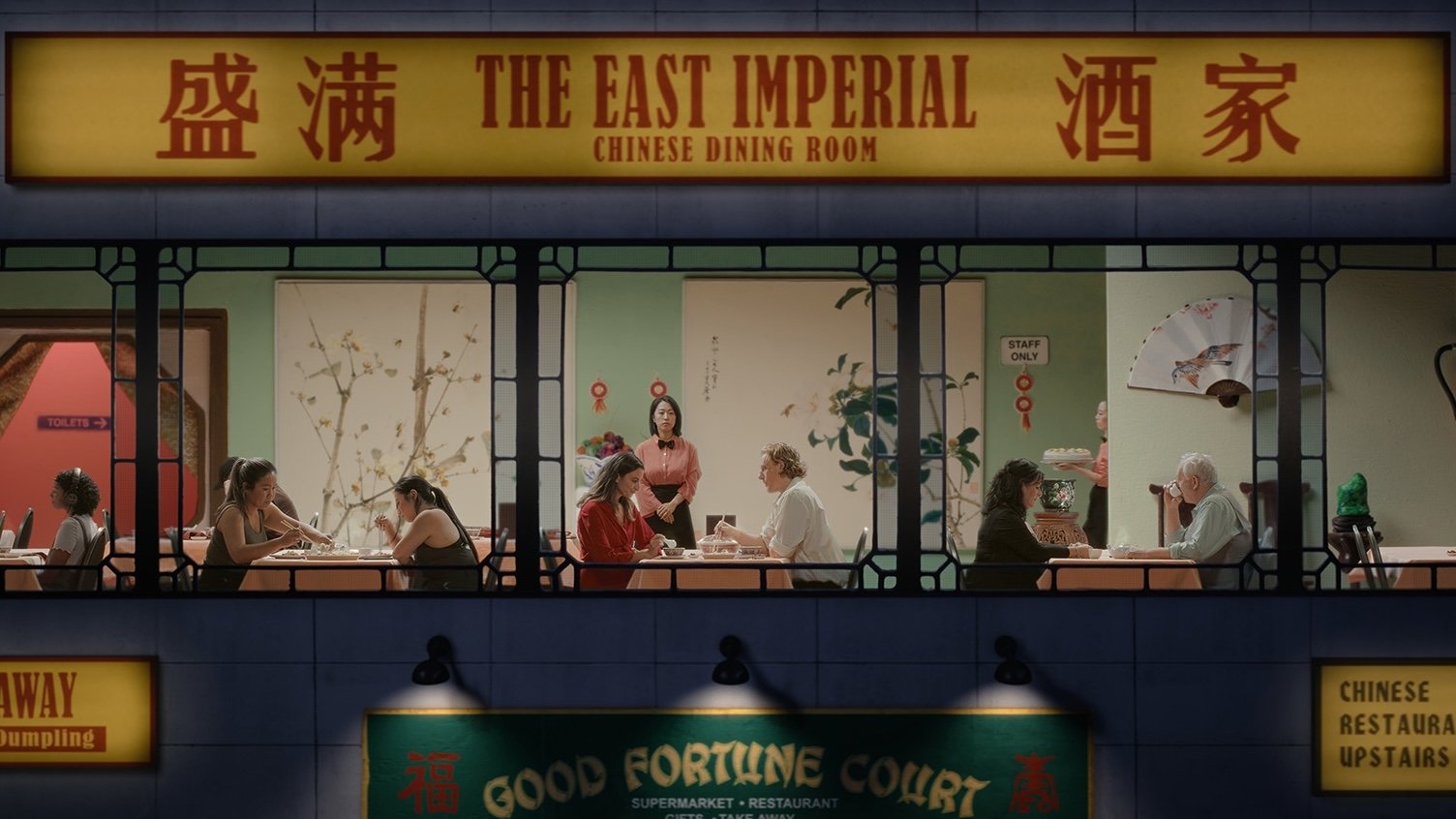 Backdrop for Eating Late