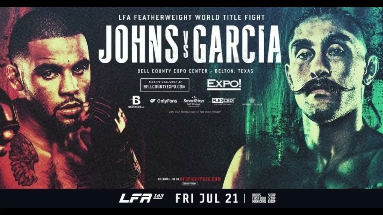 Backdrop for LFA 163: Johns vs. Garcia