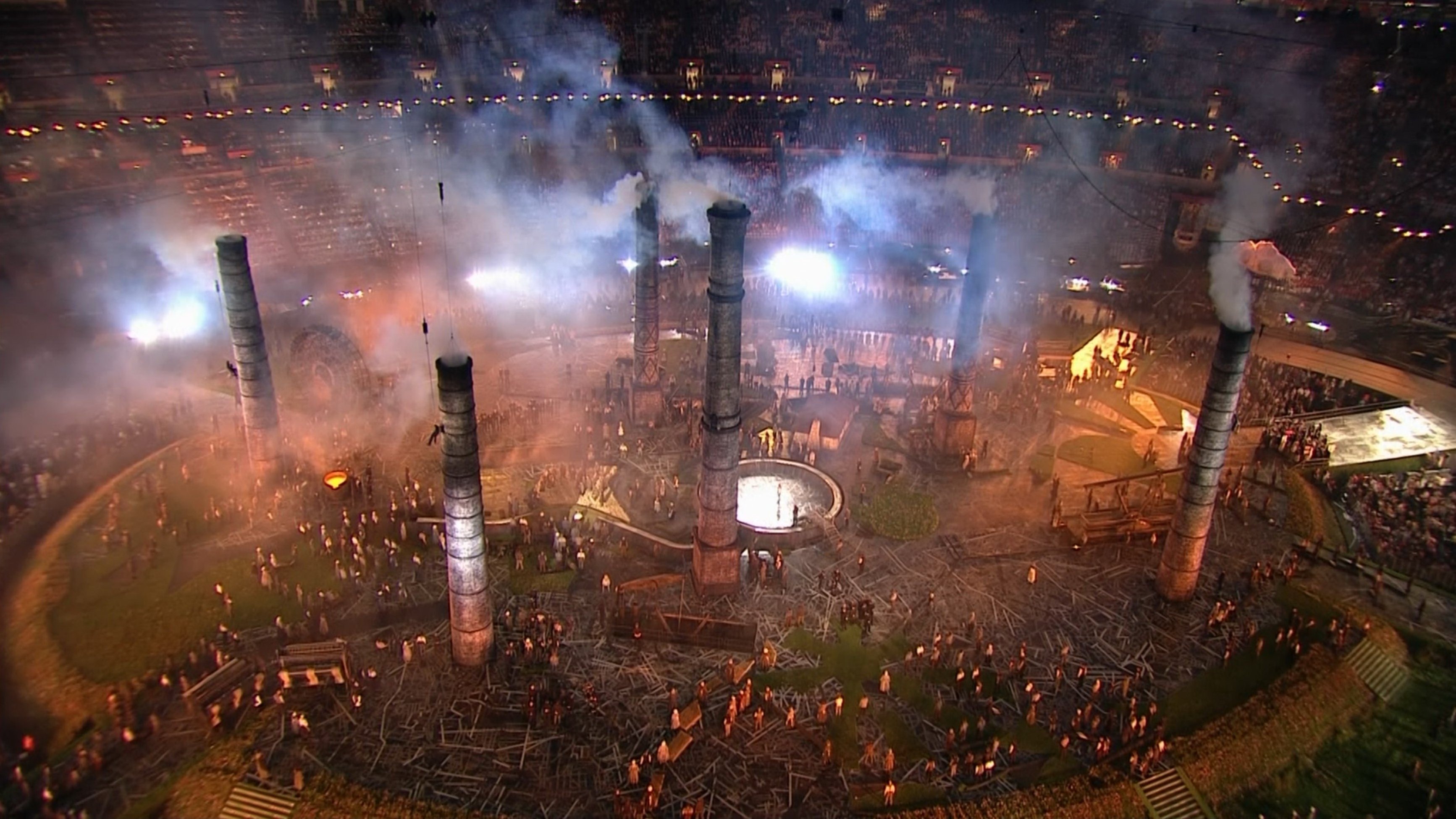 Backdrop for London 2012 Olympic Games