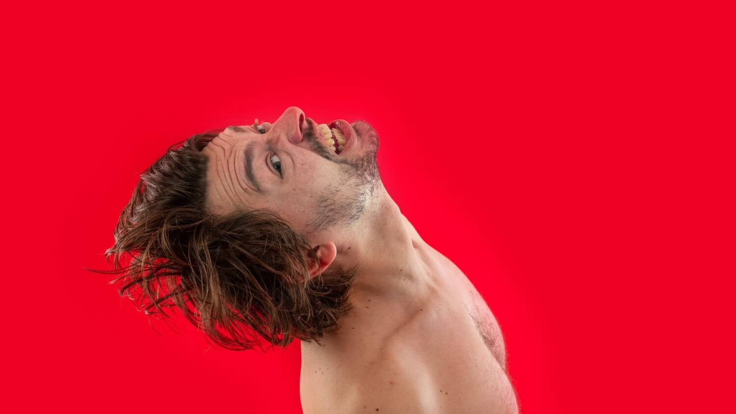 Backdrop for Stefano Keizers: Hans Teeuwen