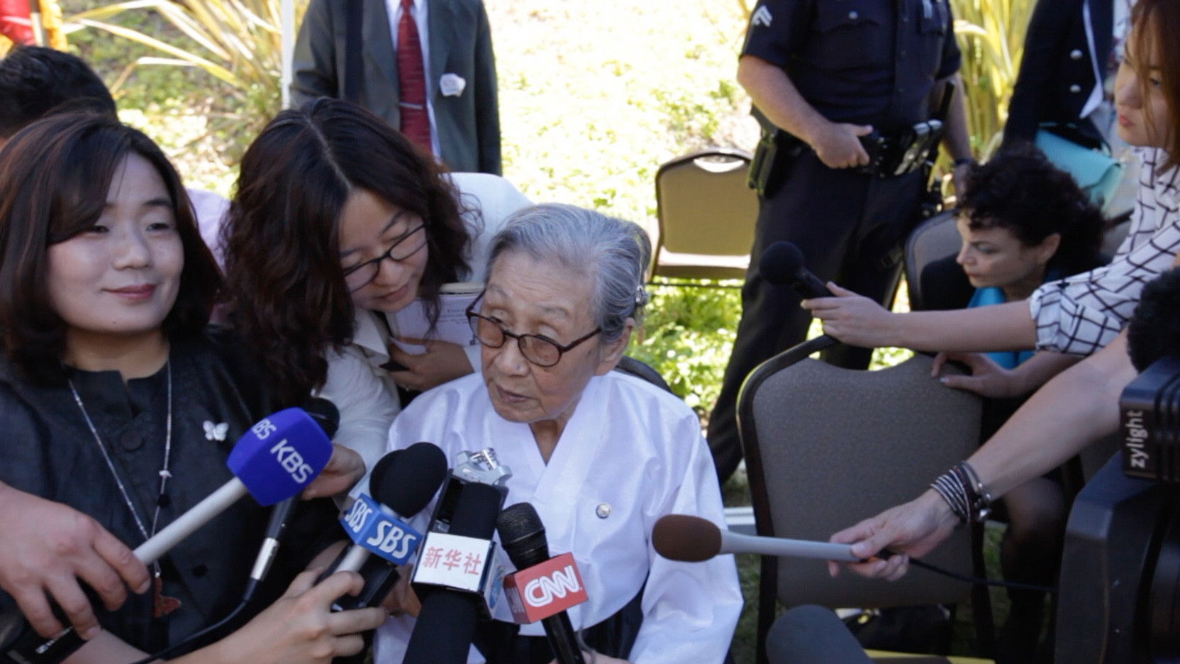 Backdrop for My name is KIM Bok-dong