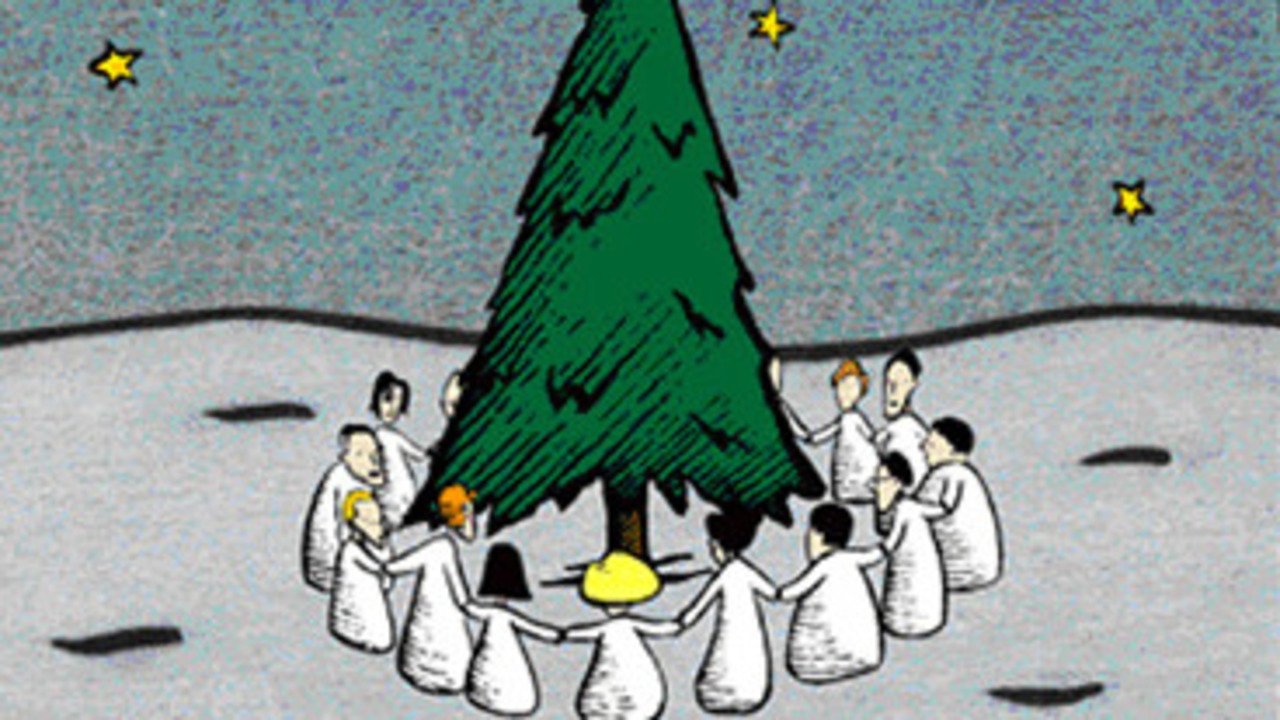 Backdrop for Christmas Stars