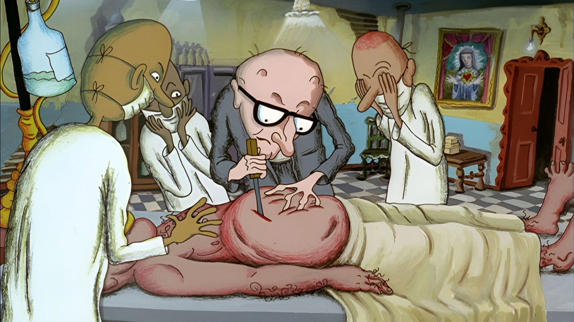 Backdrop for El Doctor