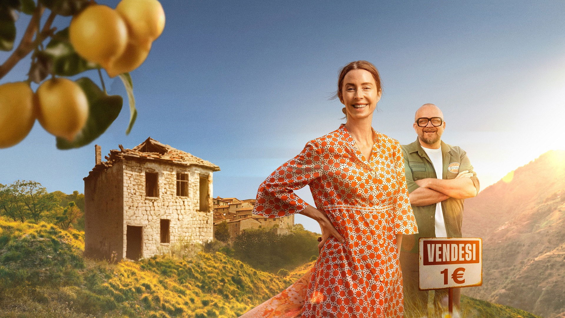 Backdrop for Den italienska husdrömmen