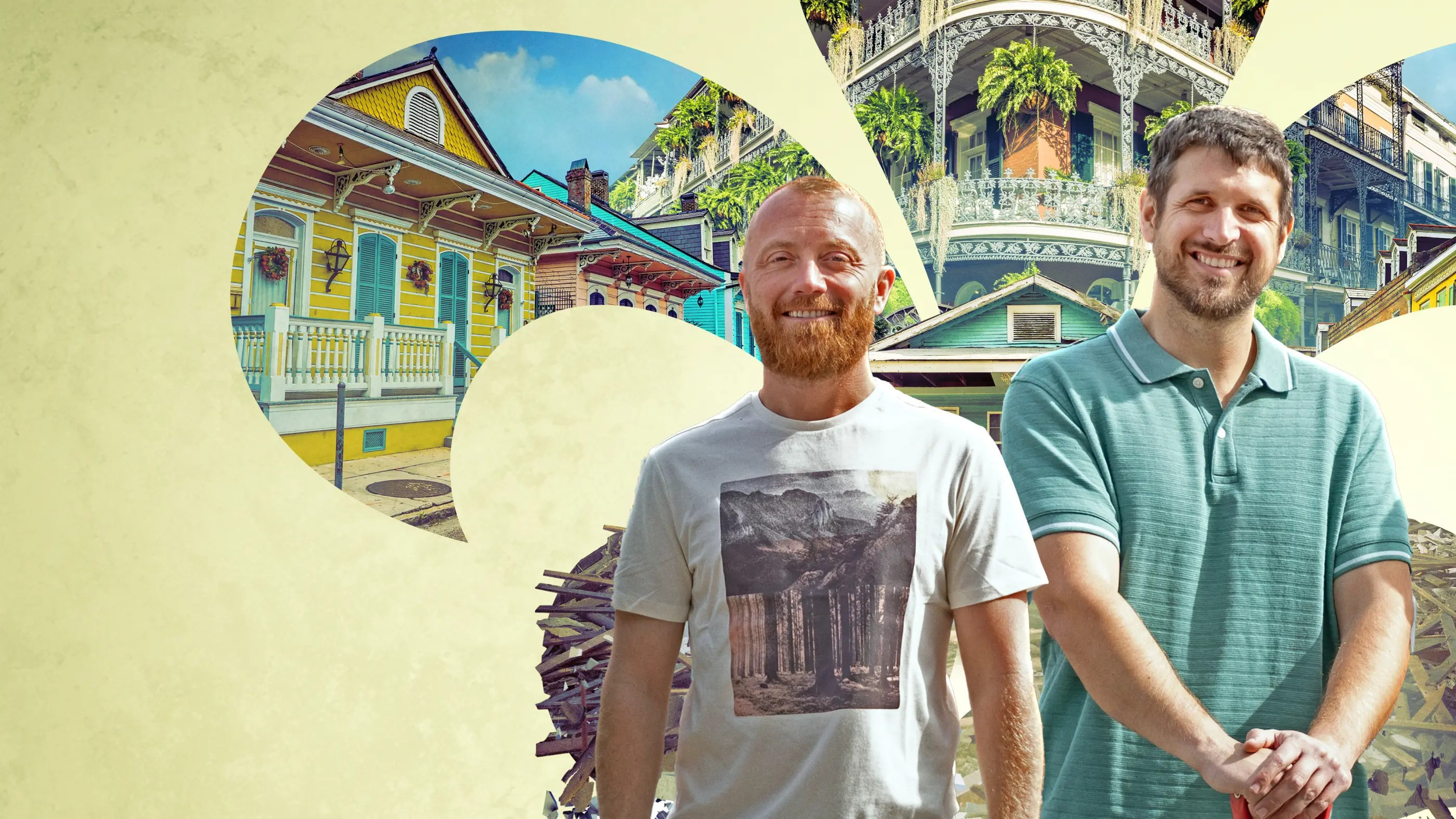 Backdrop for Bargain Block: New Orleans