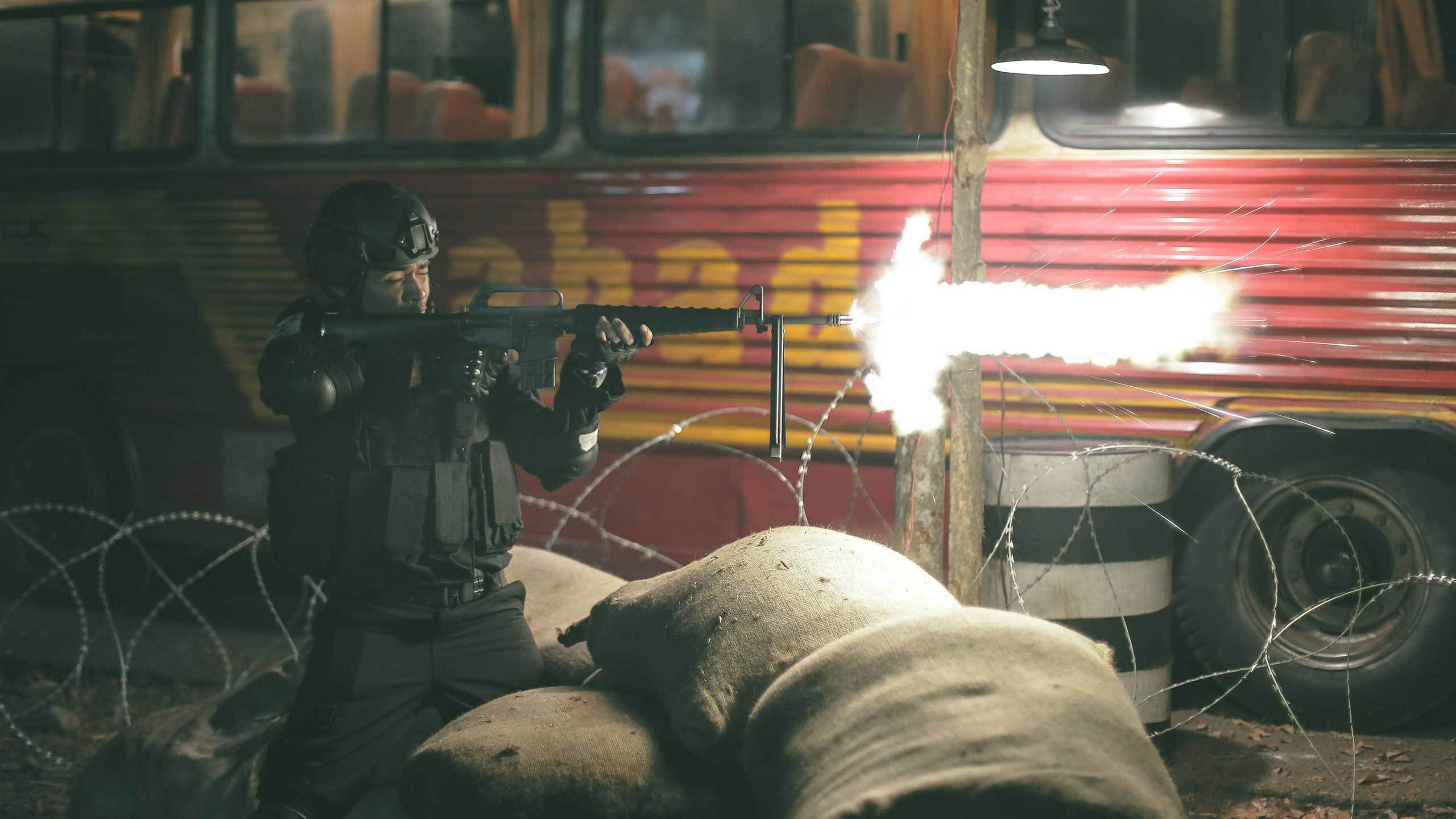 Backdrop for Night Bus