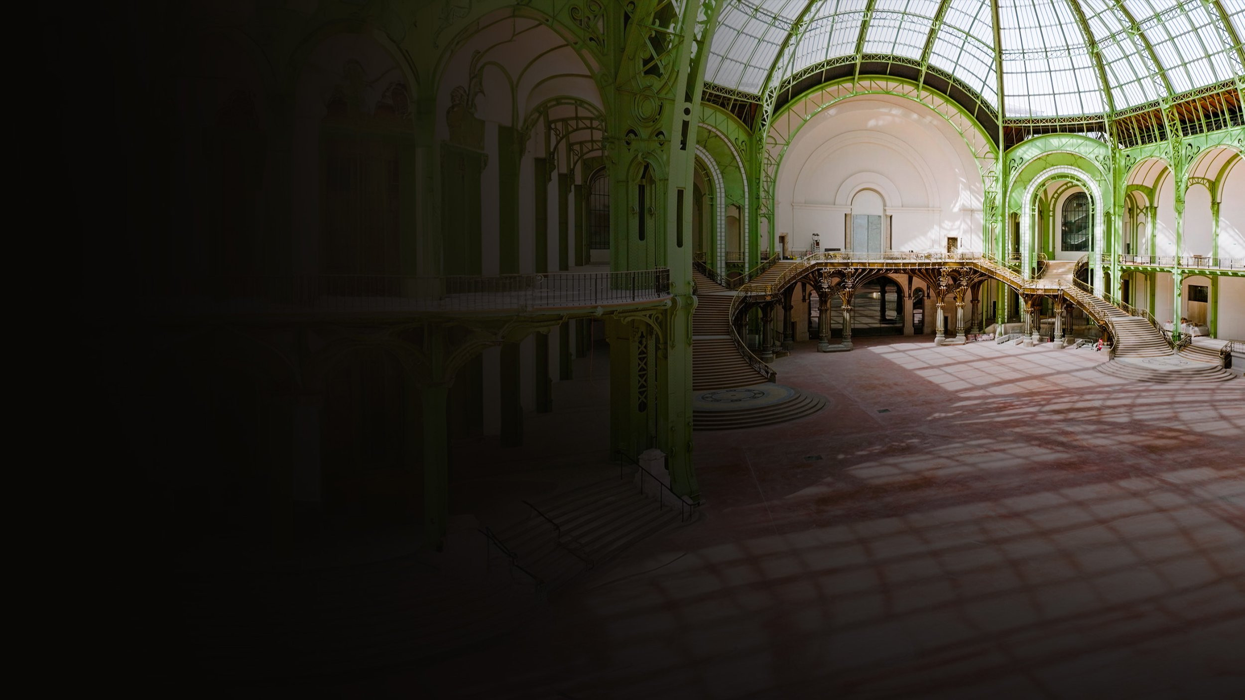 Backdrop for Les Métamorphoses du Grand Palais