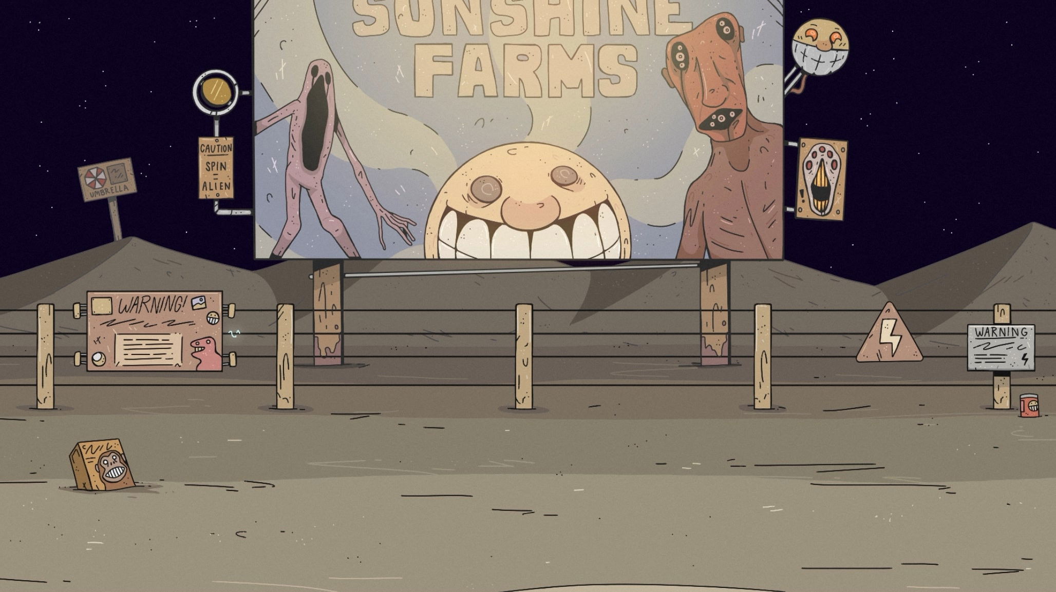 Backdrop for THE STAR SPORE