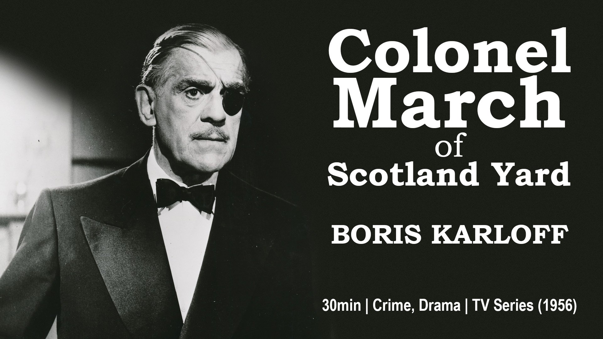 Backdrop for Colonel March of Scotland Yard
