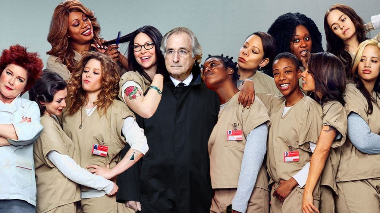 Backdrop for Bernard Madoff - L'Escroc en col blanc