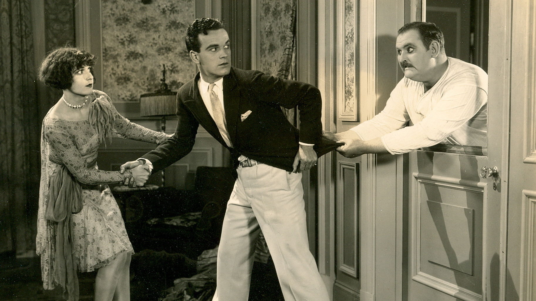 Backdrop for Cupid and the Clock