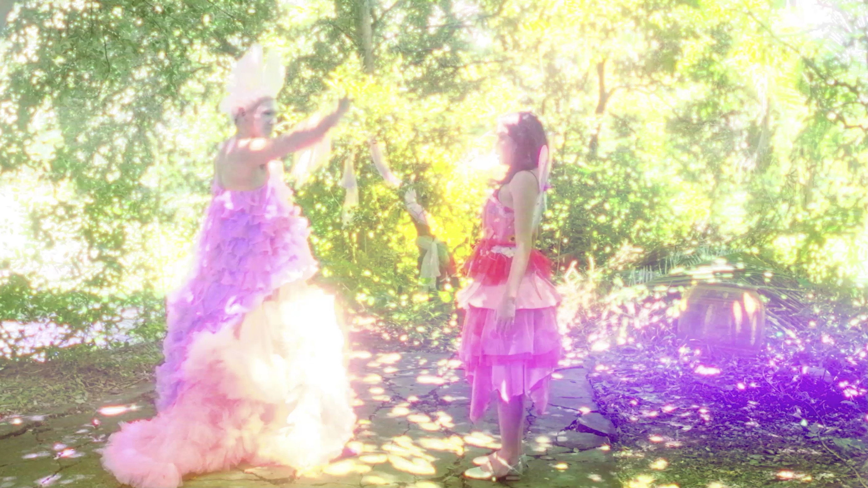 Backdrop for the kingdom of fairies