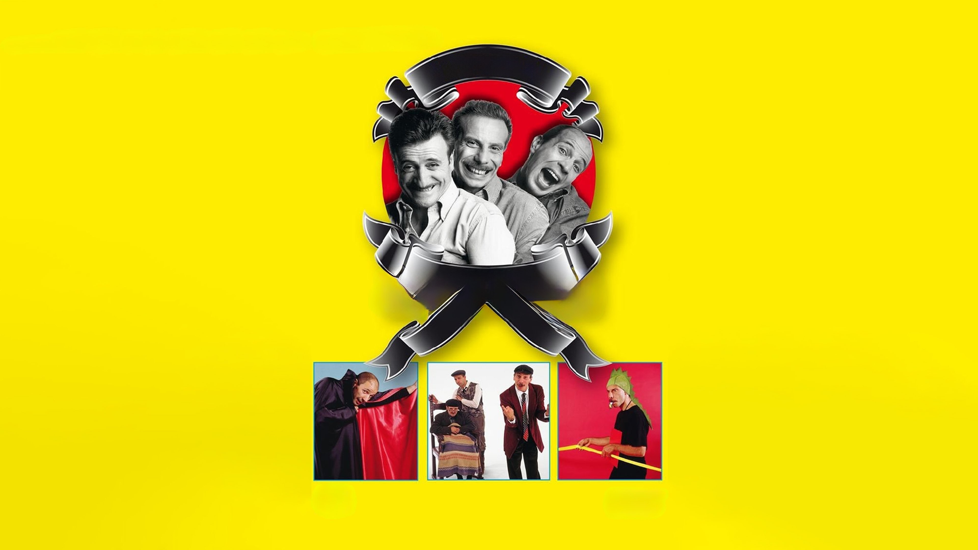 Backdrop for “The Shorts” by Aldo, Giovanni and Giacomo