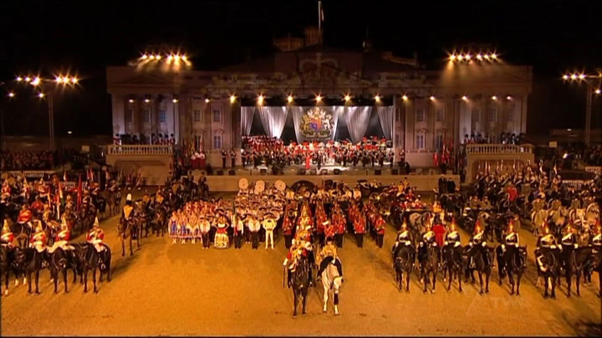Backdrop for All the Queen's Horses: A Diamond Jubilee Special