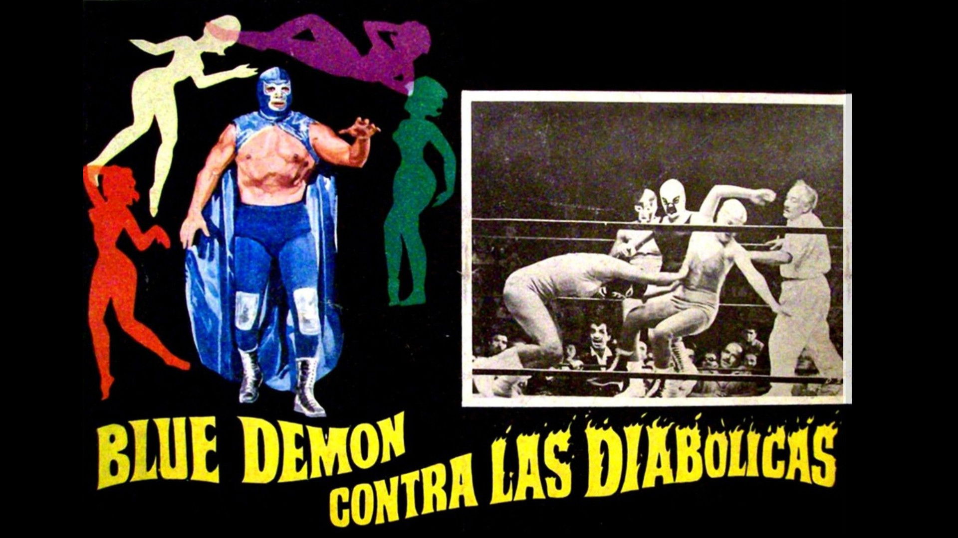 Backdrop for Blue Demon vs. the Diabolical Women