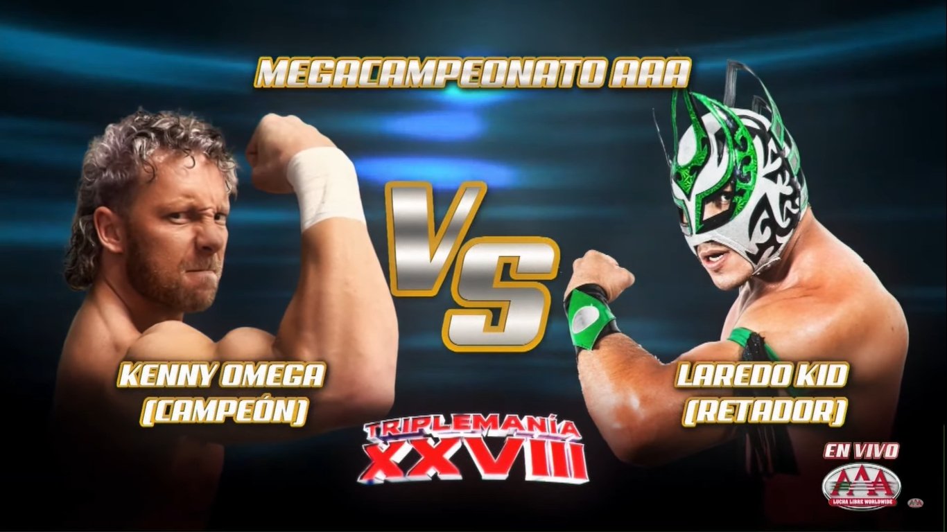 Backdrop for AAA Triplemania XXVIII