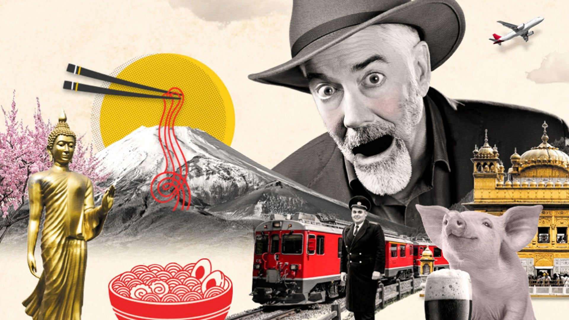 Backdrop for Shaun Micallef's Origin Odyssey