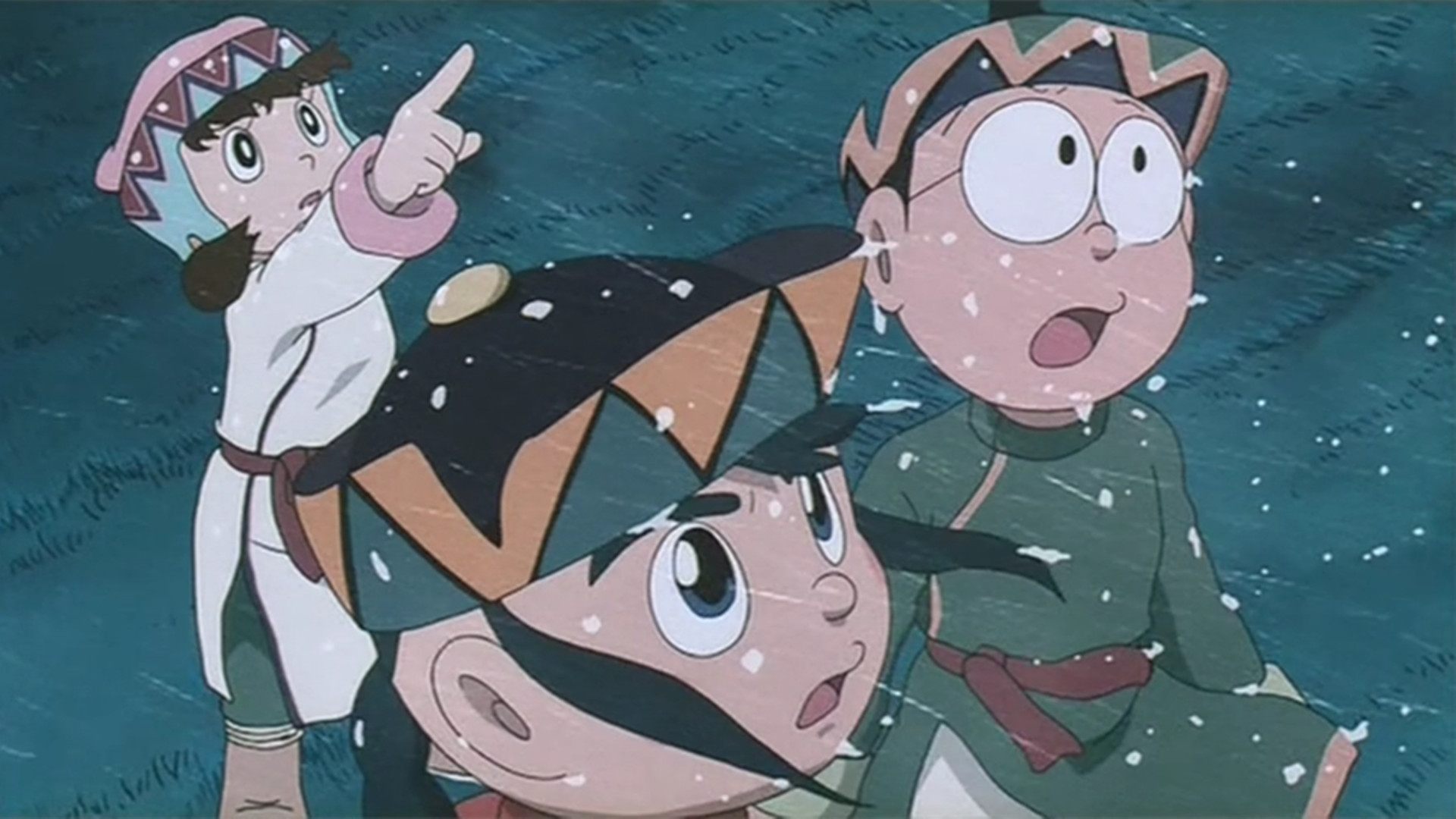 Backdrop for Doraemon: Nobita and the Windmasters