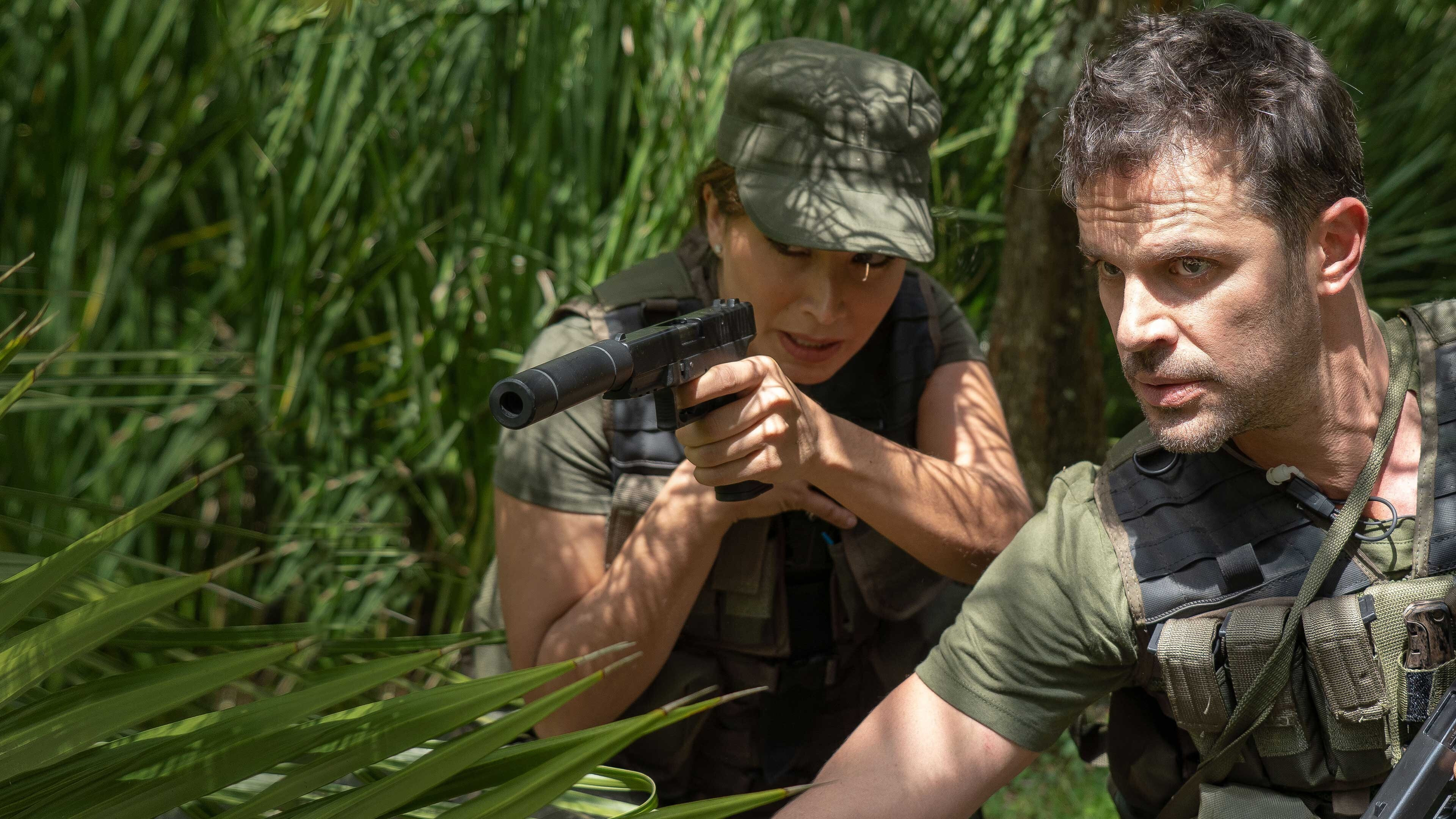 Backdrop for Operación Pacífico