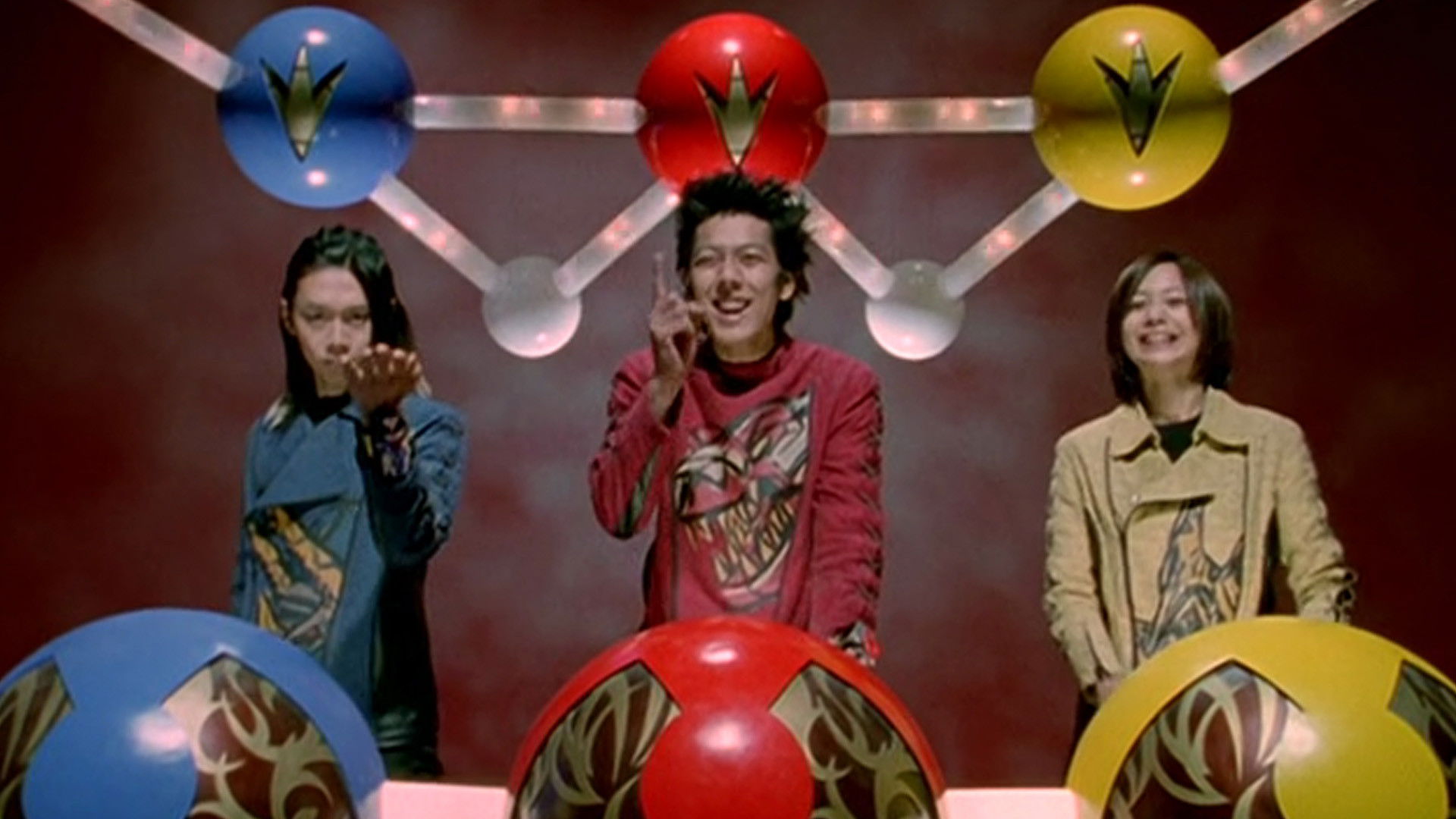 Backdrop for Bakuryuu Sentai Abaranger Super Video: All Bakuryuu Roaring Laughter Battle