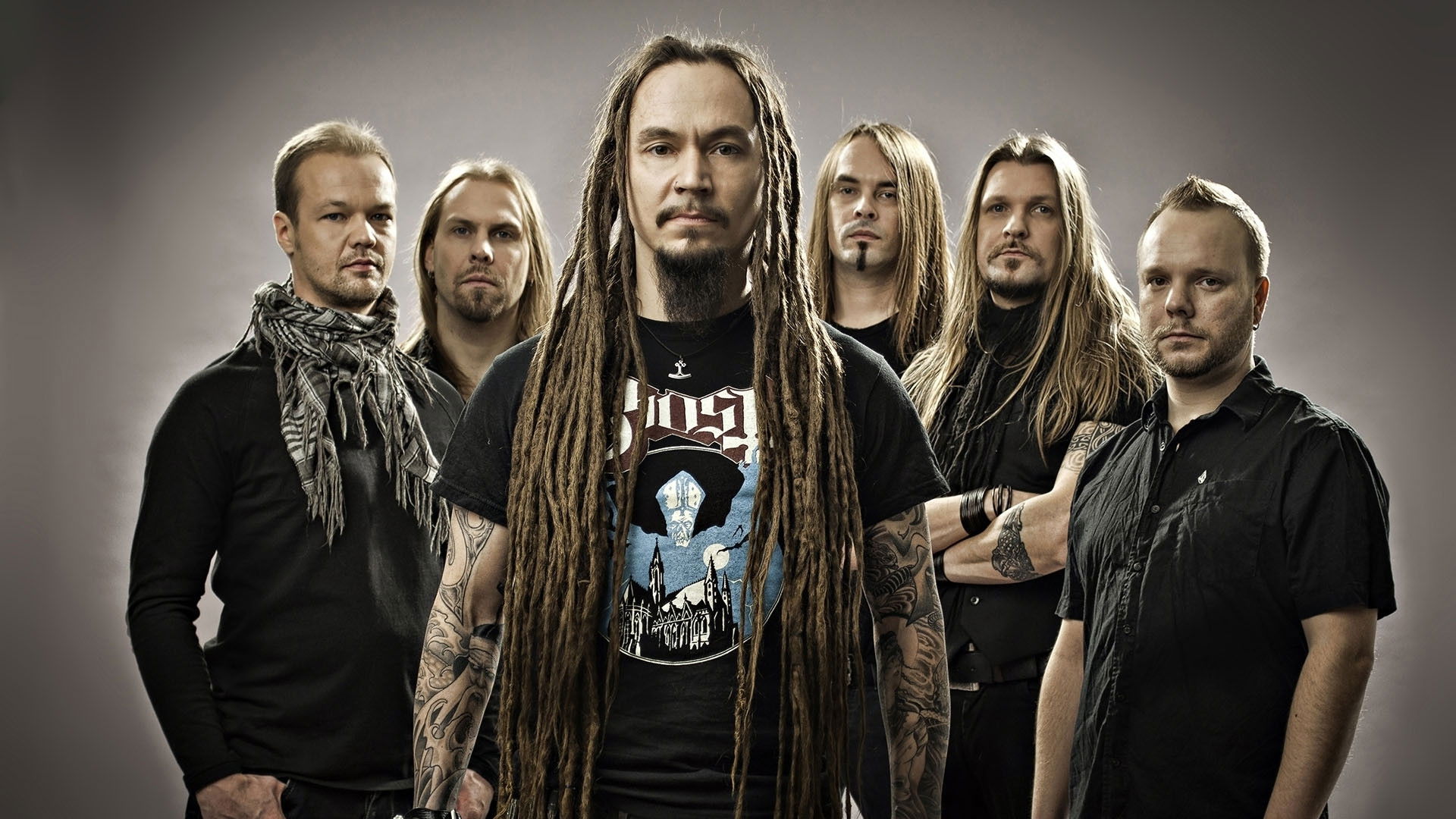 Backdrop for Amorphis: The Oulu Show