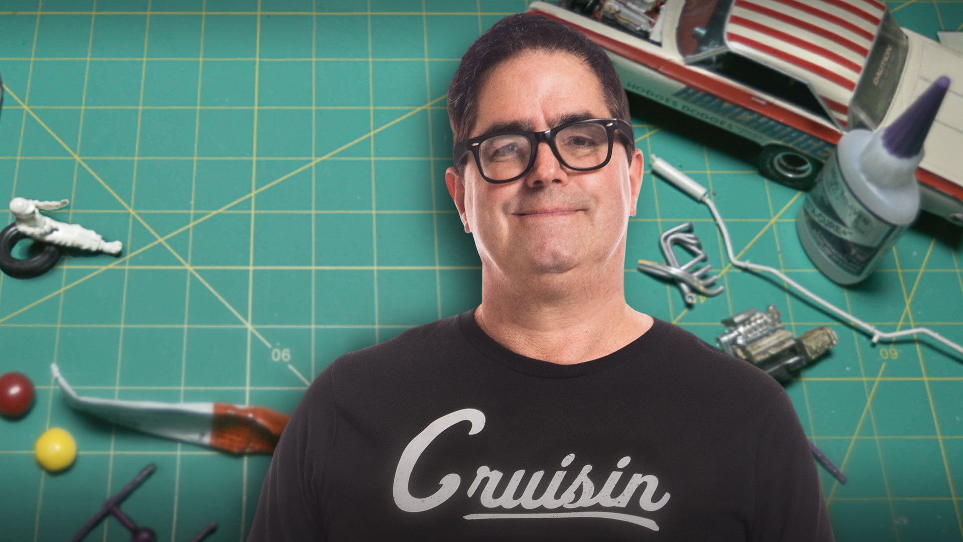 Backdrop for Steve Magnante's Super Models