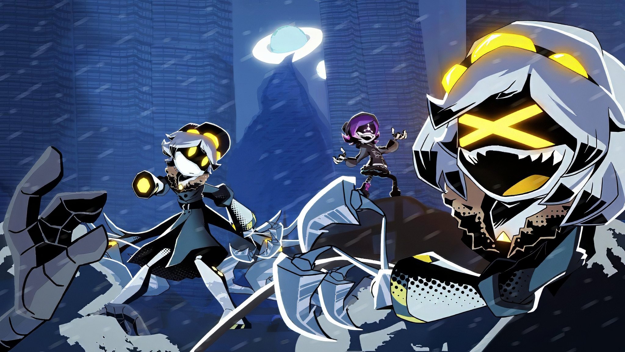 Backdrop for Murder Drones