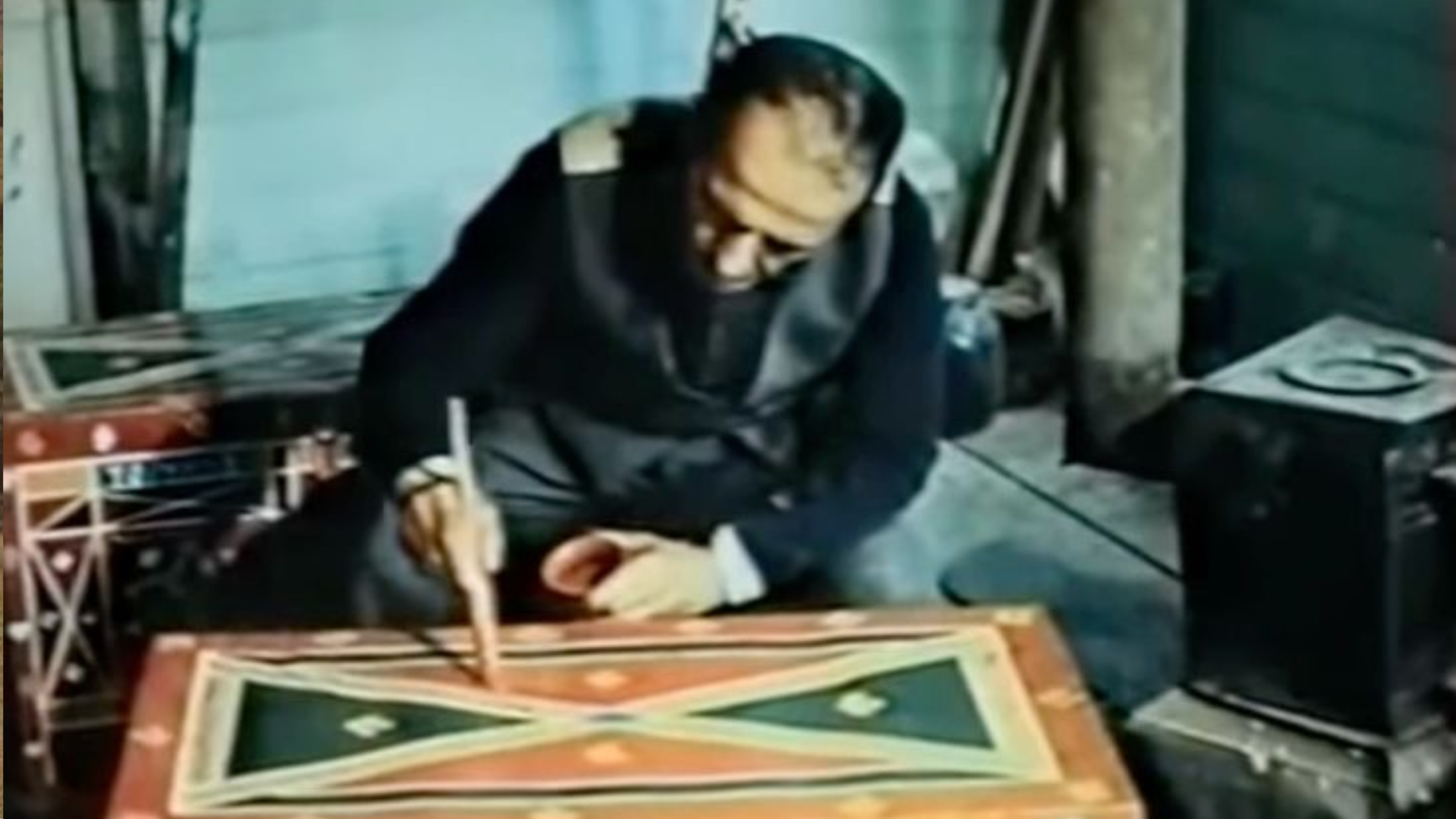 Backdrop for The Udi people