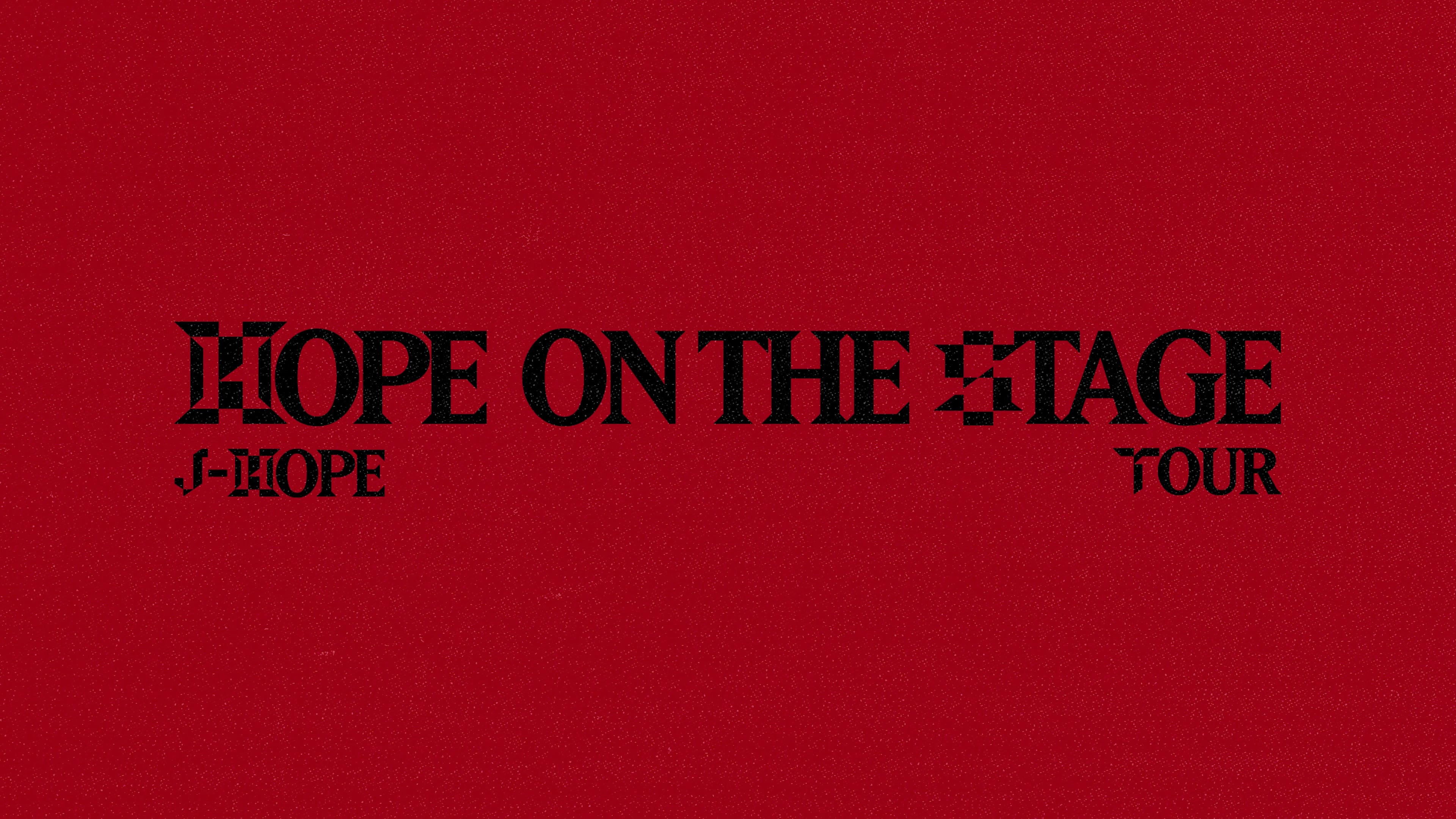Backdrop for J-hope Tour 'HOPE ON THE STAGE' in SEOUL Day 2