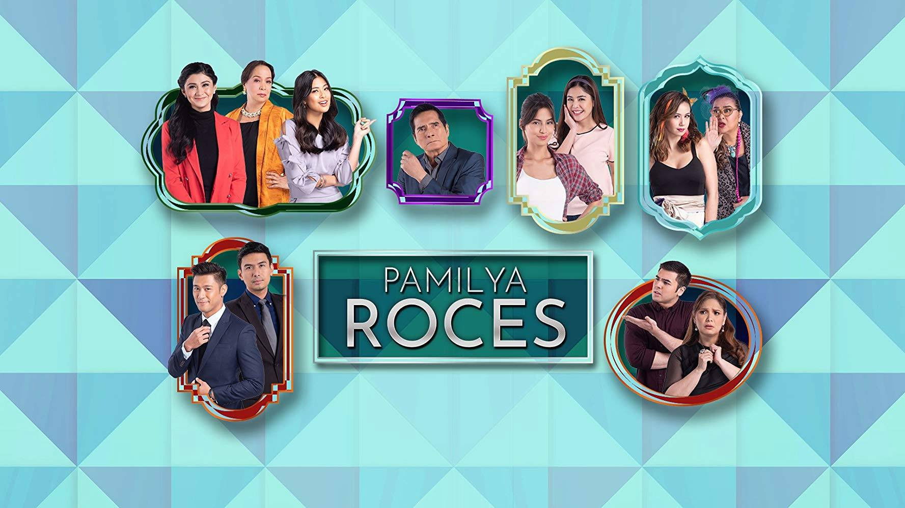 Backdrop for Pamilya Roces