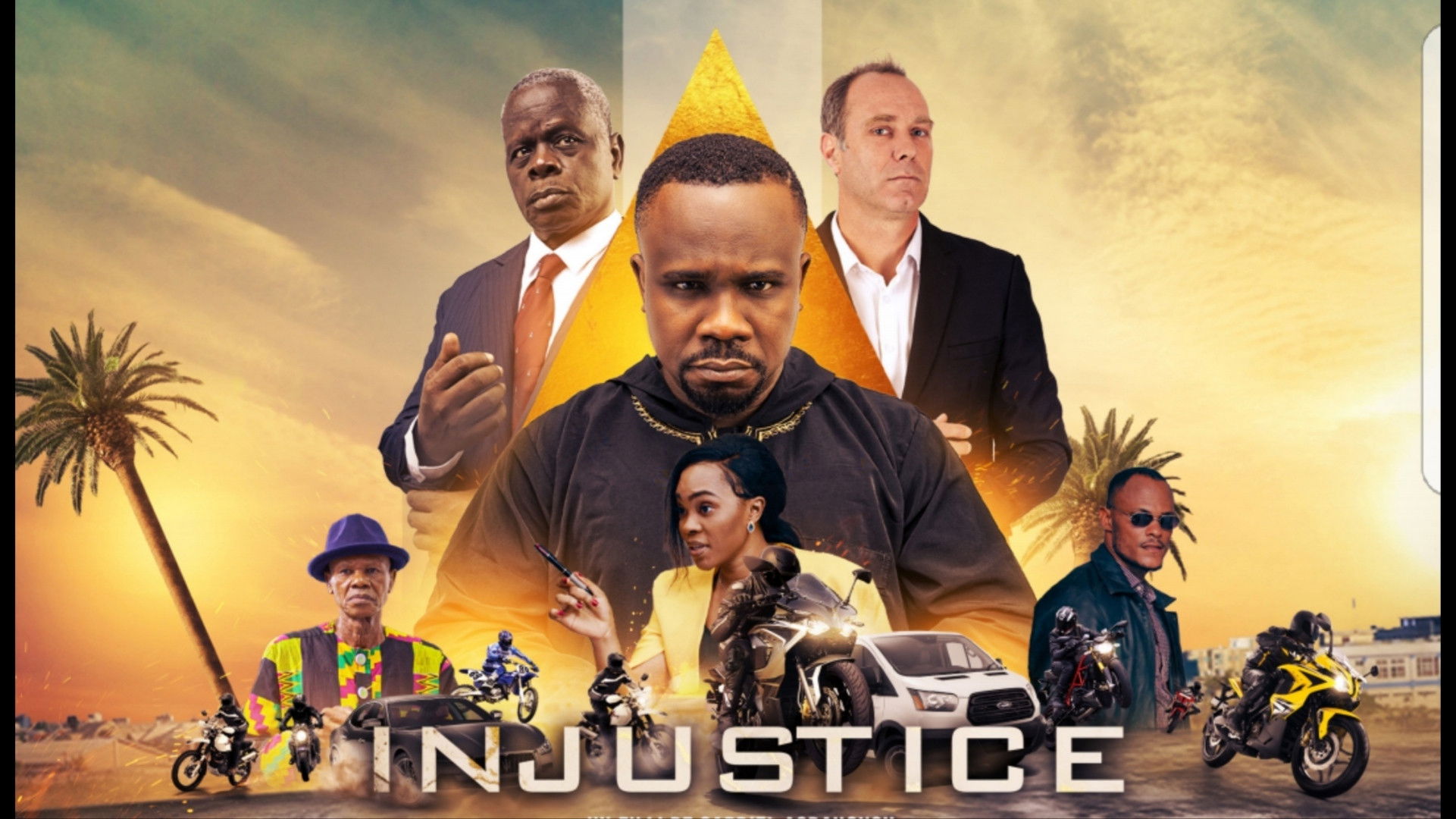 Backdrop for Injustice