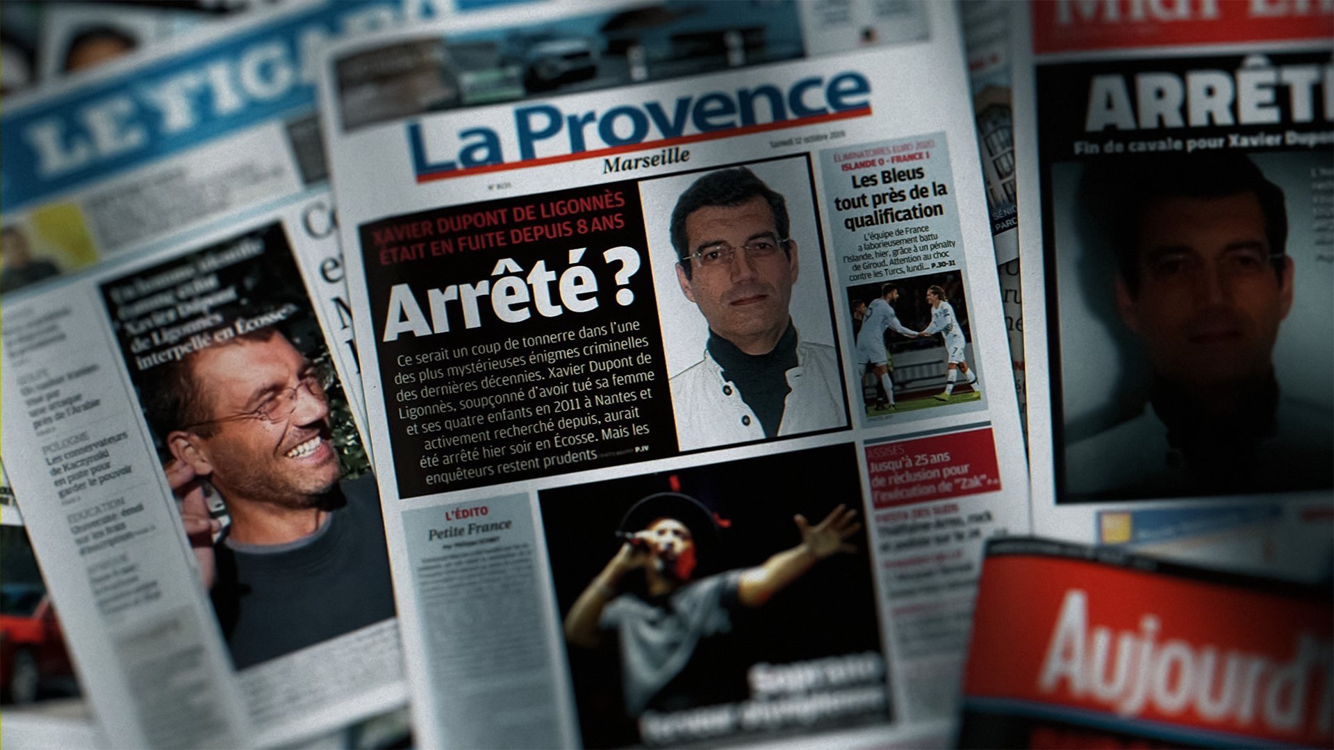 Backdrop for 21h médias : Xavier Dupont de Ligonnès, la chasse au scoop